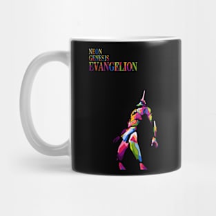 Eva's Symphony: Evangelion-Inspired Artistry Mug